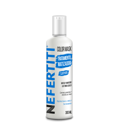 SHAMPOO COLOR MASK MATIZADOR AZUL 300ML NEFERTITI
