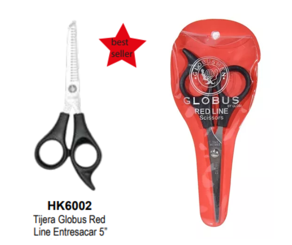 TIJERA GLOBUS 5" ENTRESACAR HK6002