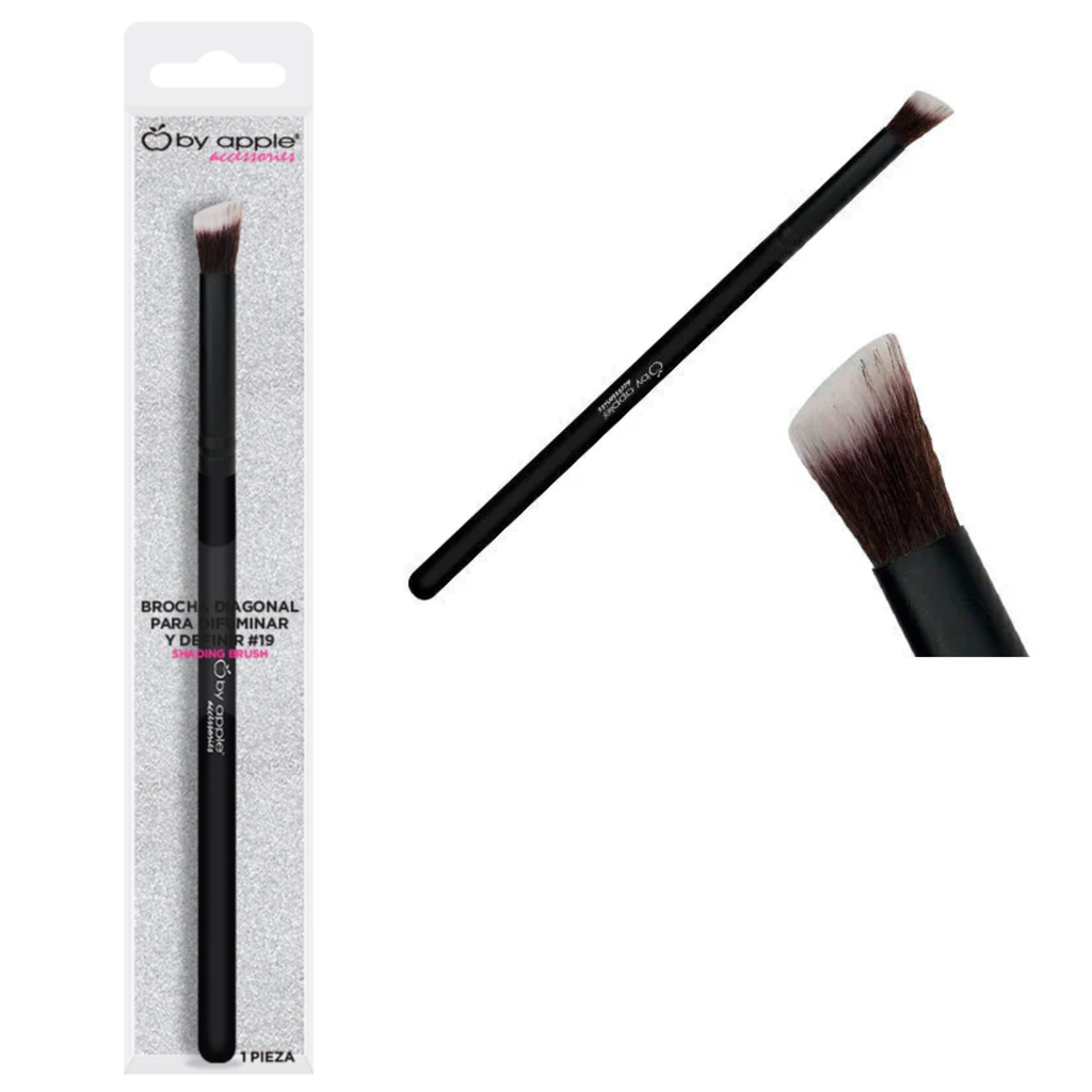 BROCHA SESGADA P/DIFUMINAR Y DEFINIR #19 BY APPLE 33880 (7503024621686)