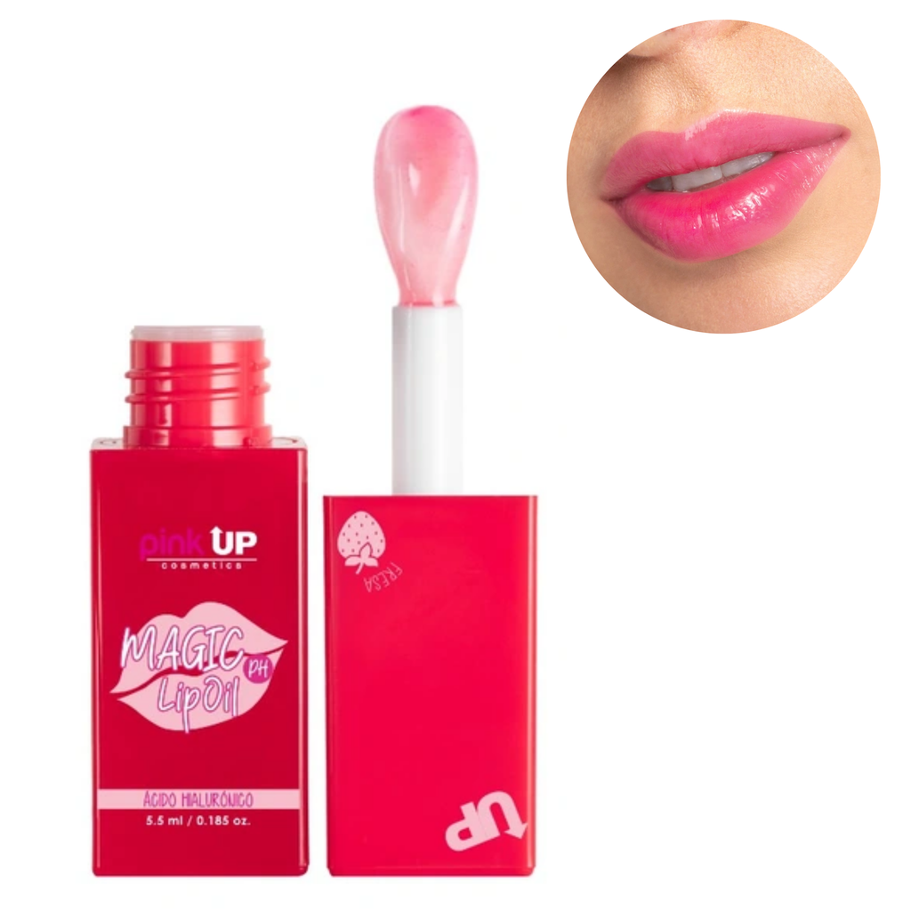 STRAWBERRY 06 MAGIC LIP OIL BRILLO LABIAL HIDRATANTE MAGICO PINK UP PKML06