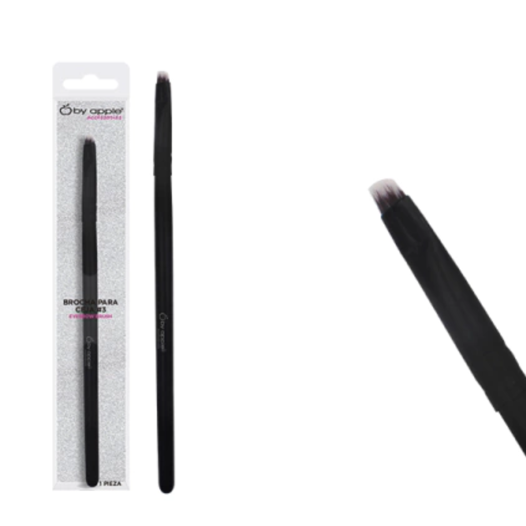 Brocha profesional by apple para delinear ceja 13 cm. #3 27480