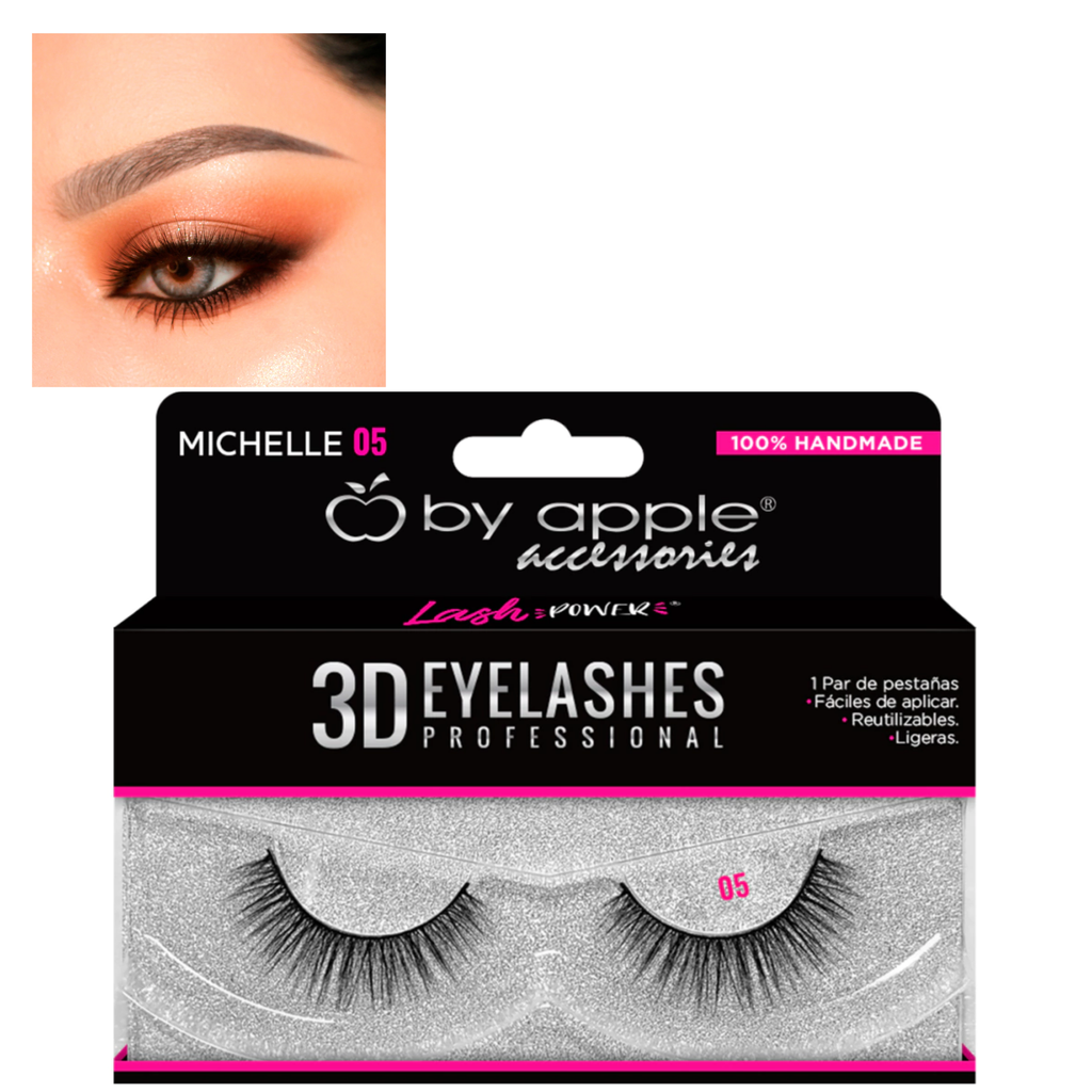 PESTAÑA 3D BY APPLE #05 MICHELLE