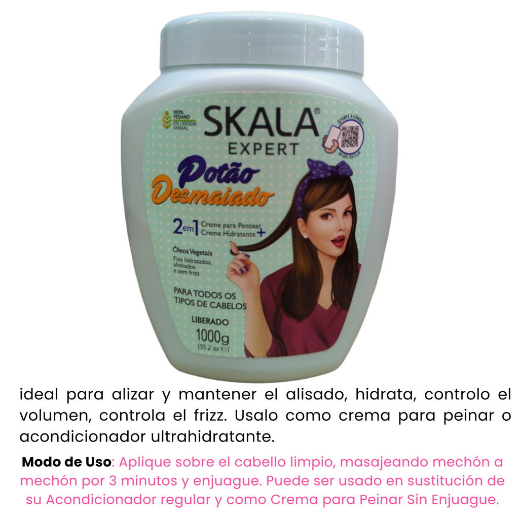 MASCARILLA SKALA EXPERT POTAO DESMAIADO 1000G 7897042012725