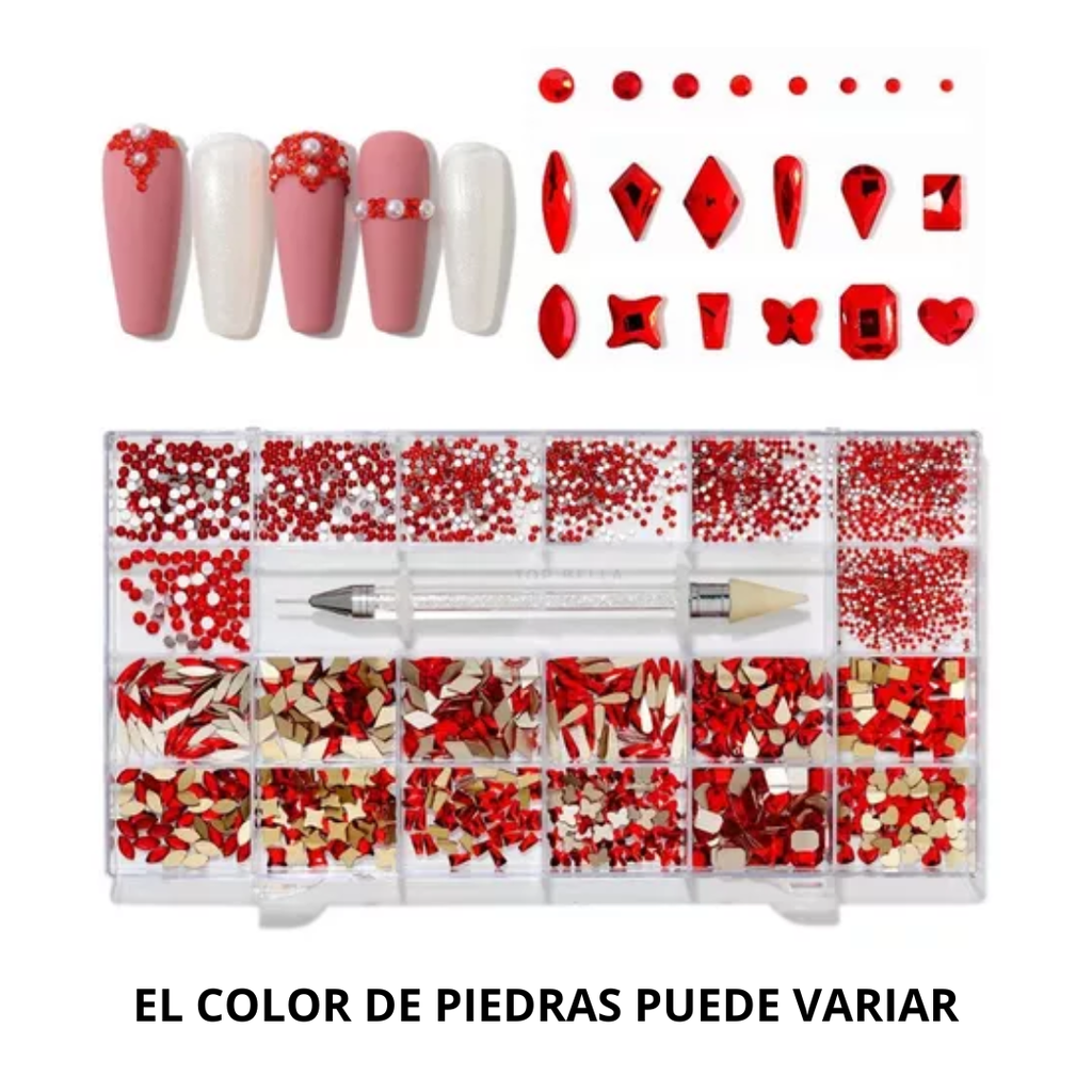 SET DE PIEDRAS CON KATANA VARIOS COLORES KALANZI