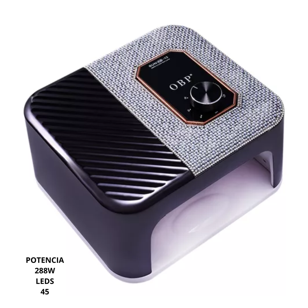 LAMPARA UV/LED SUN AB-13 NEGRA 288W (AB13-02X)