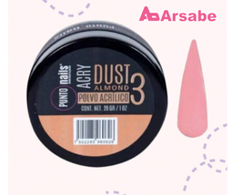 [7502285960626] PUNTO NAILS DUST ALMOND MAKE UP 3 1 OZ PNMU3