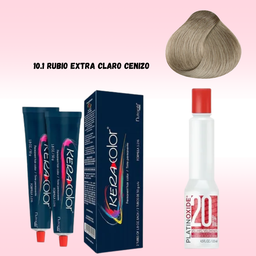 [7501502391014] TINTE KERACOLOR 10.1 RUBIO EXTRA CLARO CENIZO